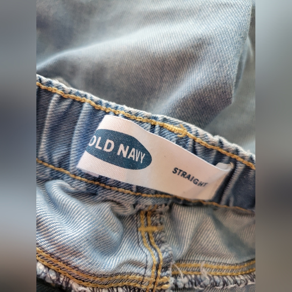 Old Navy Light Denim Straight Leg. Girls 3t - Picture 5 of 7